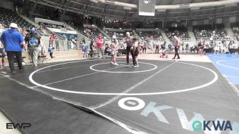 80 lbs Quarterfinal - Addilynn Turner, Claremore Wrestling Club vs Tenetke Cockrell, Checotah Matcats