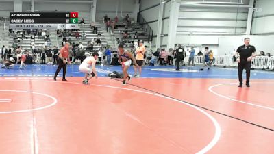 170 lbs Consi Of 32 #1 - Azuriah Crump, NC vs Casey Liess, NY