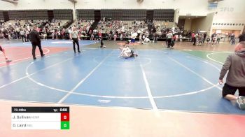 73-M lbs Round Of 32 - JJ Sullivan, Monroe Woodbury vs Dylan Laird, Ridley