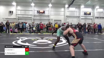 C-200 lbs Round Of 16 - Virgil Layman, WV vs Amari Richardson, MI