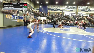 67 lbs Rr Rnd 2 - Kapri Bruens, Carl Albert vs Paisley Tucker, Team Guthrie Wrestling