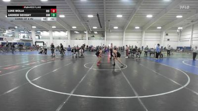 136 lbs Consi Of 8 #2 - Luke Molla, Red Roots WC vs Andrew Sevigny, Bow