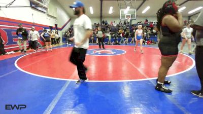 135 lbs 3rd Place - Madyn Novosad, Bixby Girls HS vs Hannah Mathis, Pryor Tigers Wrestling