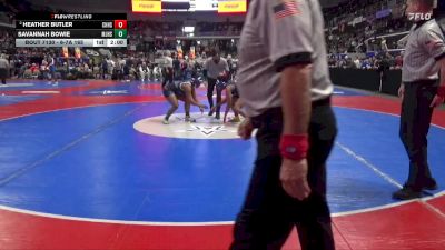 6-7A 165 3rd Place Match - Heather Butler, Chelsea vs Savannah Bowie, Mortimer Jordan HS