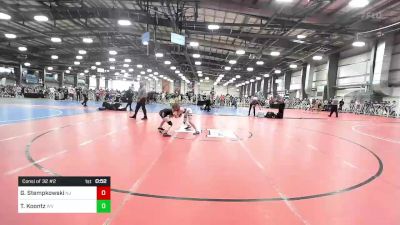 95 lbs Consi Of 32 #2 - Gavin Stempkowski, NJ vs T.L. Koontz, WV