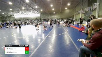 87 lbs Cons. Semi - Thatcher Purser, Sanderson Wrestling Academy vs Statlyn Williams, Sublime Wrestling Academy