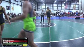 157 lbs Quarterfinals (8 Team) - Porter Gruner, HEADHUNTERS WRESTLING CLUB vs Houston Leeah, MOORE COUNTY BRAWLERS - GOLD