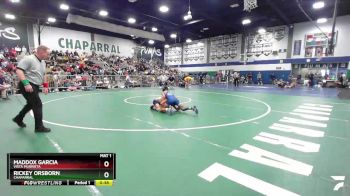 106 lbs Cons. Semi - Maddox Garcia, Vista Murrieta vs Rickey Orsborn, Chaparral