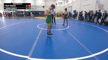 161 lbs Cons. Round 1 - Tomas Panuco, Live Oak vs Riley Huston, Leigh