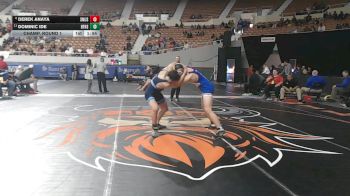 159-D4 Champ. Round 1 - DOMINIC IDE, Benjamin Franklin High School vs Derek Anaya, San Manuel Jr./Sr. High School