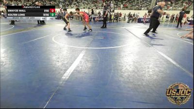 105 lbs Consolation - Swayze Wall, Randall Youth Wrestling Club vs Kolten Long, Tough N Technical Wrestling Club