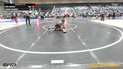 135 lbs Consi Of 32 #1 - Finn Jensen, Timpanogos Wrestling vs Daniel Romero, Grapevine Grapplers
