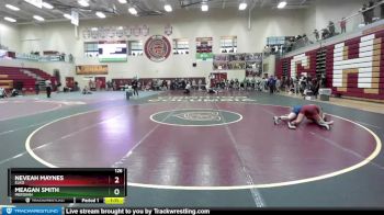 126 lbs Champ. Round 1 - Meagan Smith, Meridian vs Neveah Maynes, Elko
