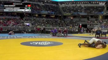 157 lbs Champ. Round 1 - Christian Arberry, Warren Central vs Brian Barrett, Garrett High School