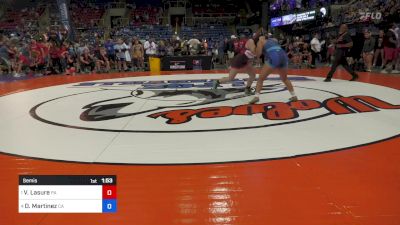 142 lbs Semis - Violette Lasure, PA vs Dulcy Martinez, CA