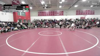 150 lbs Final - Wyatt Chandler, Noble vs Alex Harriman, Massabesic
