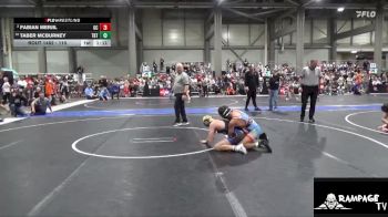110 lbs Cons. Round 1 - Taber McBurney, Topeka Blue Thunder vs Fabian Merjil, Garden City
