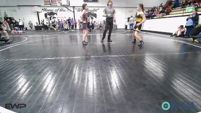 105 lbs Consolation - Kaili Prose, Jay Wrestling Club vs Addilyn Ashton, Bartlesville Wrestling Club