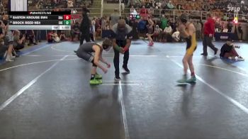 88 lbs Cons. Round 2 - Brock Reed NE4, Shenadoah vs Easton Krouse SW4, Shawnee