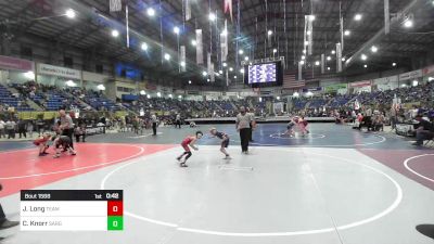 65 lbs Consi Of 4 - Jaxson Long, Team Grand Valley Elite vs Cheston Knorr, Sargent Farmers