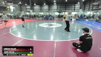 106 lbs Round 3 (4 Team) - Jordan Miller, RALEIGH AREA WRESTLING vs Aiden Hollis, THRACIAN GLADIATOR WC