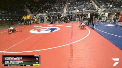 59 lbs Cons. Round 2 - Jack Donisthorpe, Windy City Wrestlers vs Weston Sanders, Riverton USA Wrestling