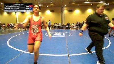 120 lbs Cons. Round 4 - Alex Marchetti, Pennsylvania vs Dalton Stragand, Pennsylvania