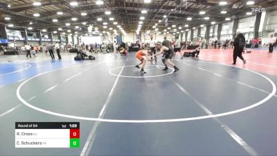 119 lbs Round Of 64 - Ryan Cross, NJ vs Caiden Schuckers, PA