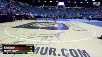 135 lbs Semifinal - Kamahni Jackson, Kansas City-JC Harmon vs Shelby Davis, Gardner Edgerton