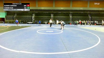 285 lbs Consi Of 8 #1 - Alonzo Cardona, Hope International vs Caeden Olin, California Baptist