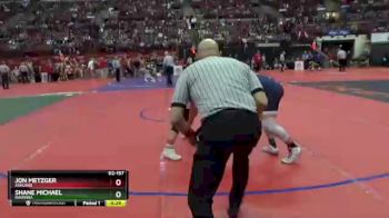 D2-157 lbs Cons. Round 2 - Shane Michael, Ravenna vs Jon Metzger, Ashland