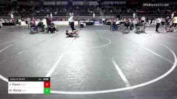 105 lbs Consi Of 16 #2 - Joshua Piparo, Iron Horse vs Michael Pocius, Eagle Eye WC