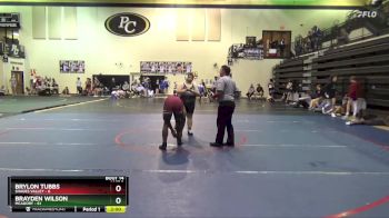 285 lbs Round 4 (10 Team) - Brayden Wilson, Mcadory vs Brylon Tubbs, Shades Valley