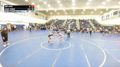 130 lbs Cons. Round 5 - Siri Hyde, Sunny Hills vs Jaimy Perez, Valley View High School