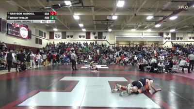 120 lbs Cons. Round 2 - Brady Welch, Perry vs Grayson Waddell, Solon
