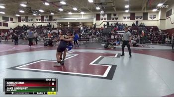 145 lbs 1st Place Match - Jake Lindquist, Don Bosco vs Adrian Nino, Alburnett