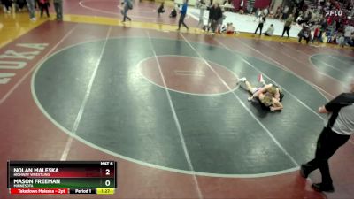 138 lbs Cons. Round 3 - Nolan Maleska, Highway Wrestling vs Mason Freeman, Minnesota