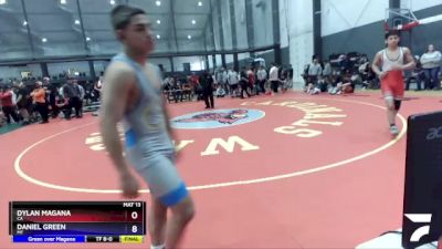 120 lbs Quarterfinal - Jorge De La Rosa, OR vs Ricardo Ortiz, CA
