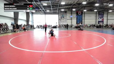 132 lbs Consi Of 64 #2 - David Newell, AL vs Devin Williams, NC