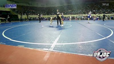 126 lbs Round Of 32 - Ethan Bonewell, Kansas Young Guns vs Kleat Crissup, Tuttle Wrestling