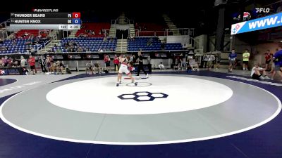 126 lbs Cons. Sub-rd Of 16 - Thunder Beard, PA vs Hunter Knox, OK