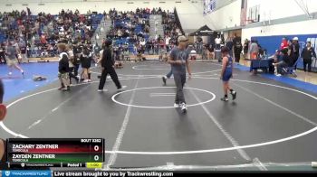 108 lbs 3rd Place Match - Zachary Zentner, Temecula vs Zayden Zentner, Temecula