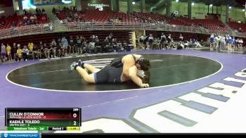 285 lbs Round 4 (6 Team) - Kaehle Toledo, Gretna East vs Cullin O`Connor, Papillion-La Vista South