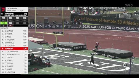 Replay: High Jump 2 - 2025 AAU Junior Olympic Games | Jul 27 @ 8 AM