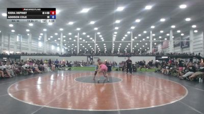 140 lbs Kiera Depinet, Ohio Red vs Addison Cole, Oklahoma