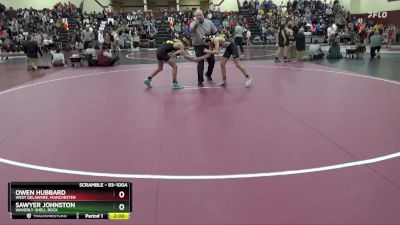 93-100A 1st Place Match - Sawyer Johnston, Waverly-Shell Rock vs Owen Hubbard, West Delaware, Manchester