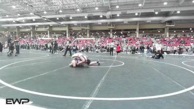 135 lbs 5th Place Match - Samuel Brown, Hawk vs Miles Lackner, Bobcat