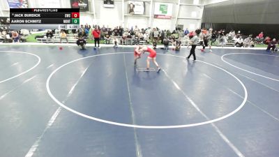 16U Boys - 150 lbs Champ. Round 2 - Aaron Schmitz, Montana vs Jack Burdick, Carbon Wrestling Club