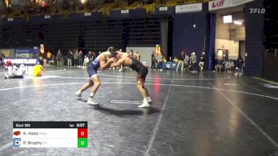 197 lbs Round Of 16 - Kyle Haas, Oklahoma State vs Patrick Brophy, The Citadel