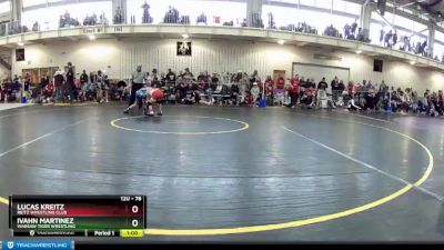 78 lbs Cons. Round 3 - Hunter Tomrell, Bloomington South Wrestling Club vs Nikolas Skinner, Dragon Wrestling Club